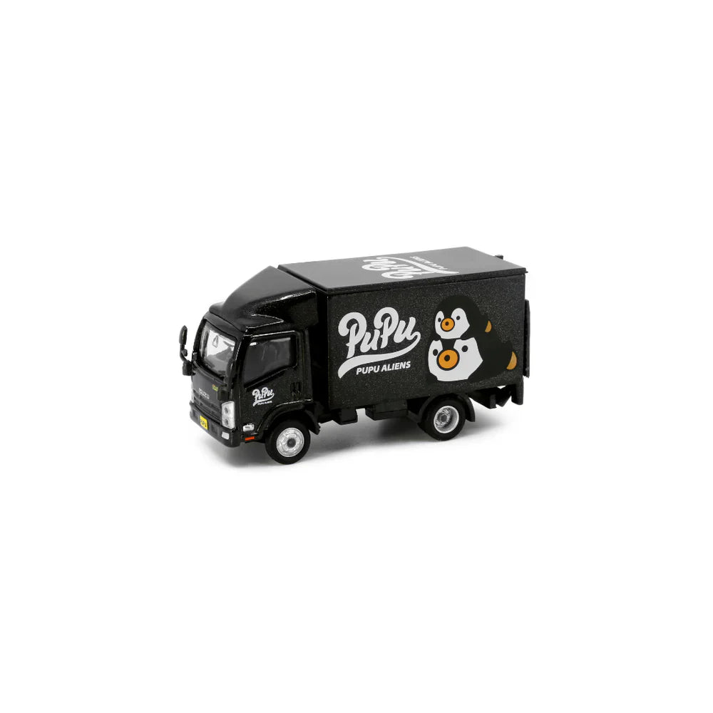 TINY Isuzu N Series Box Lorry "PUPU ALIENS", 1:76 Scale