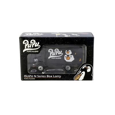 TINY Isuzu N Series Box Lorry "PUPU ALIENS", 1:76 Scale