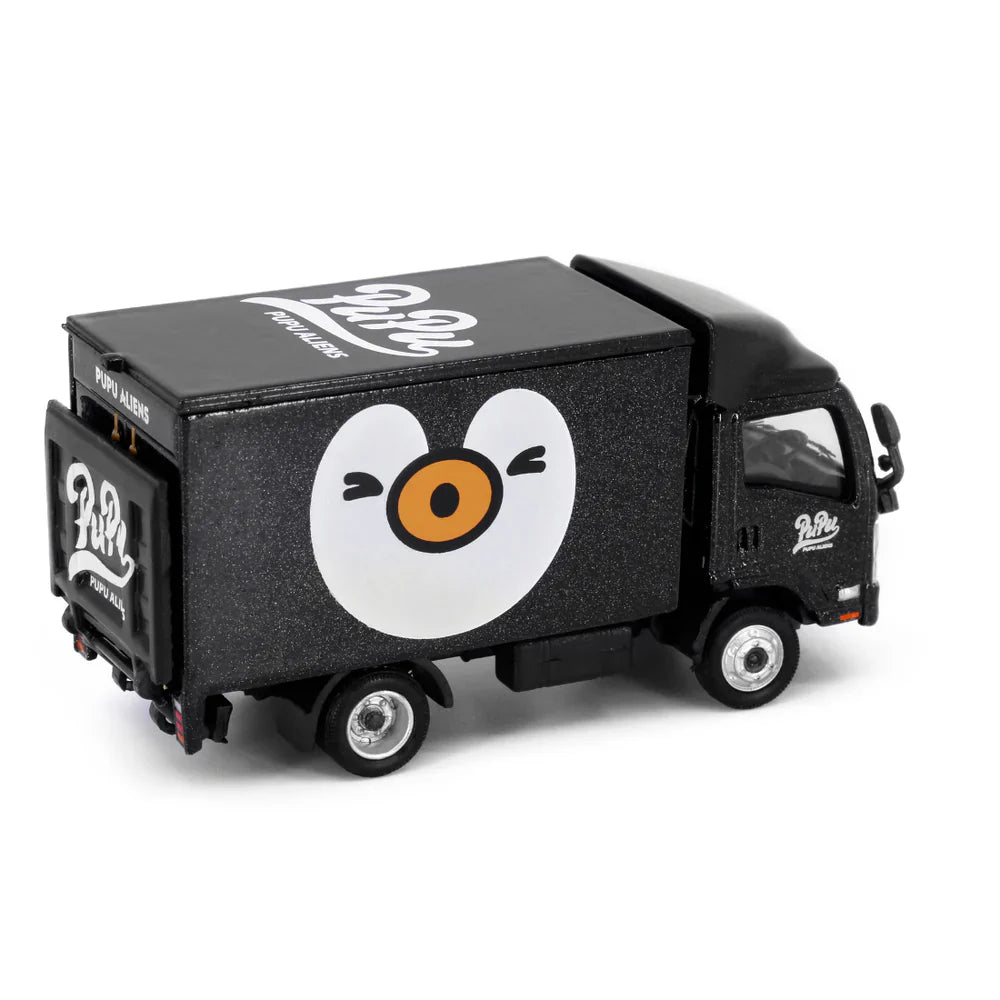TINY Isuzu N Series Box Lorry "PUPU ALIENS", 1:76 Scale