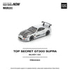 Pop Race PR64-325: Toyota Supra Top Secret GT300 1:64 Scale Diecast Model (White)