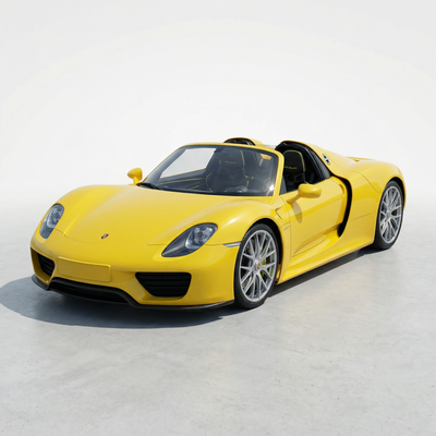 Porsche 918 Spyder (Convertible), 1:24 Scale