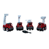 FC26 DIY Puzzle Fire Truck Toy Set – Pack of 4