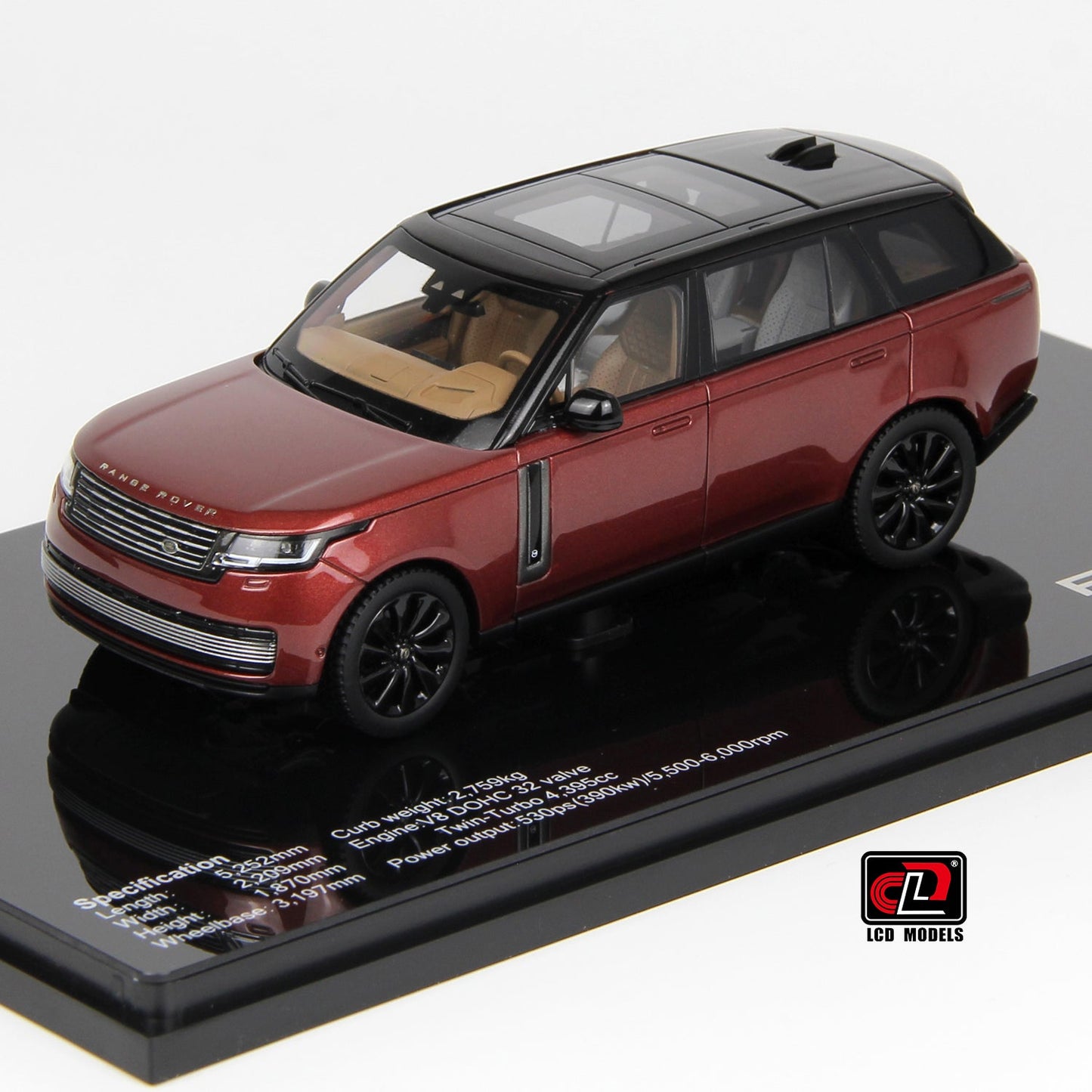 Range Rover SV Serenity LCD Models | 1:43 Scale Diecast | Luxury SUV Collectible
