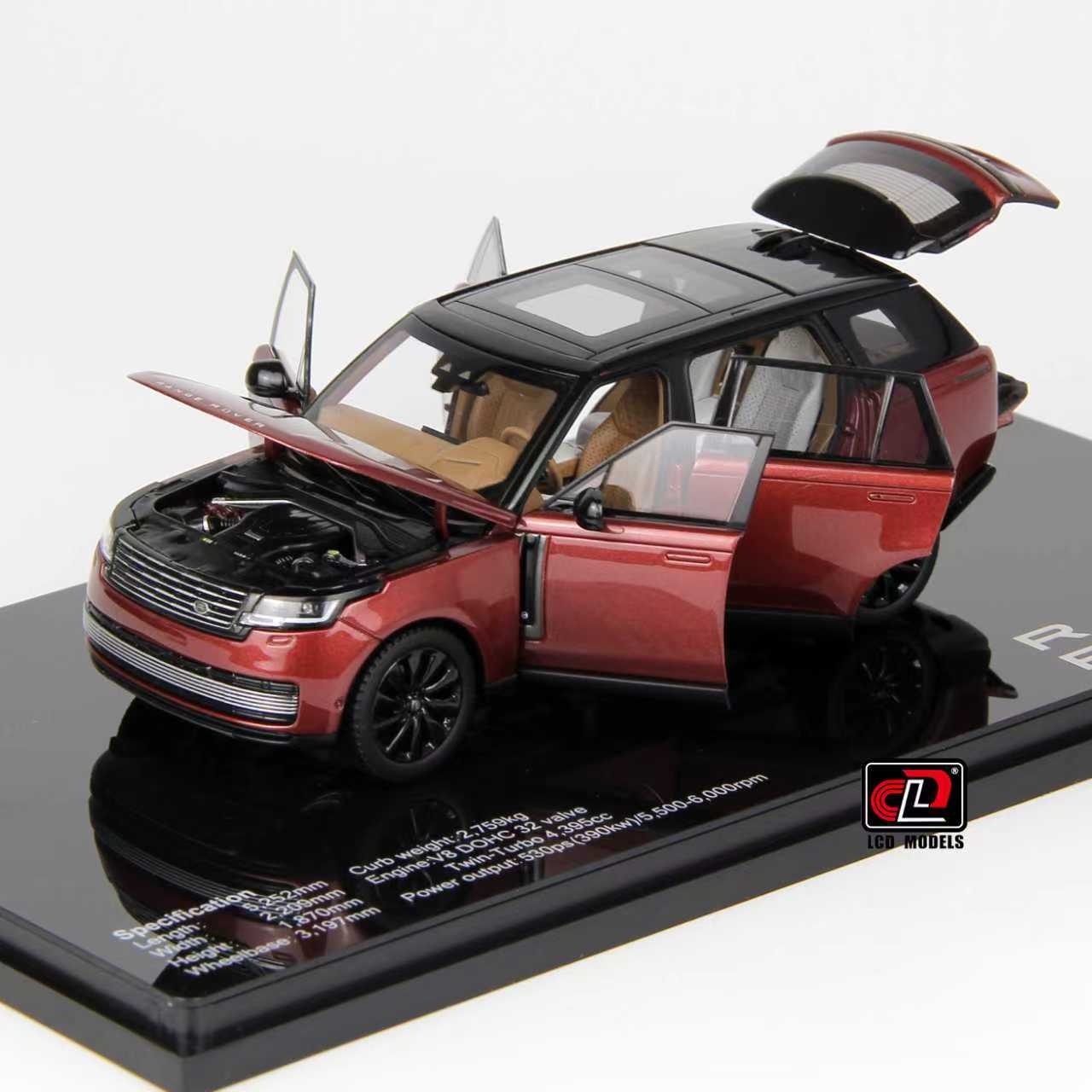 Range Rover SV Serenity LCD Models | 1:43 Scale Diecast | Luxury SUV Collectible