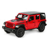 Rastar Jeep Wrangler Rubicon 4xe Red 1:24 Scale Diecast Model