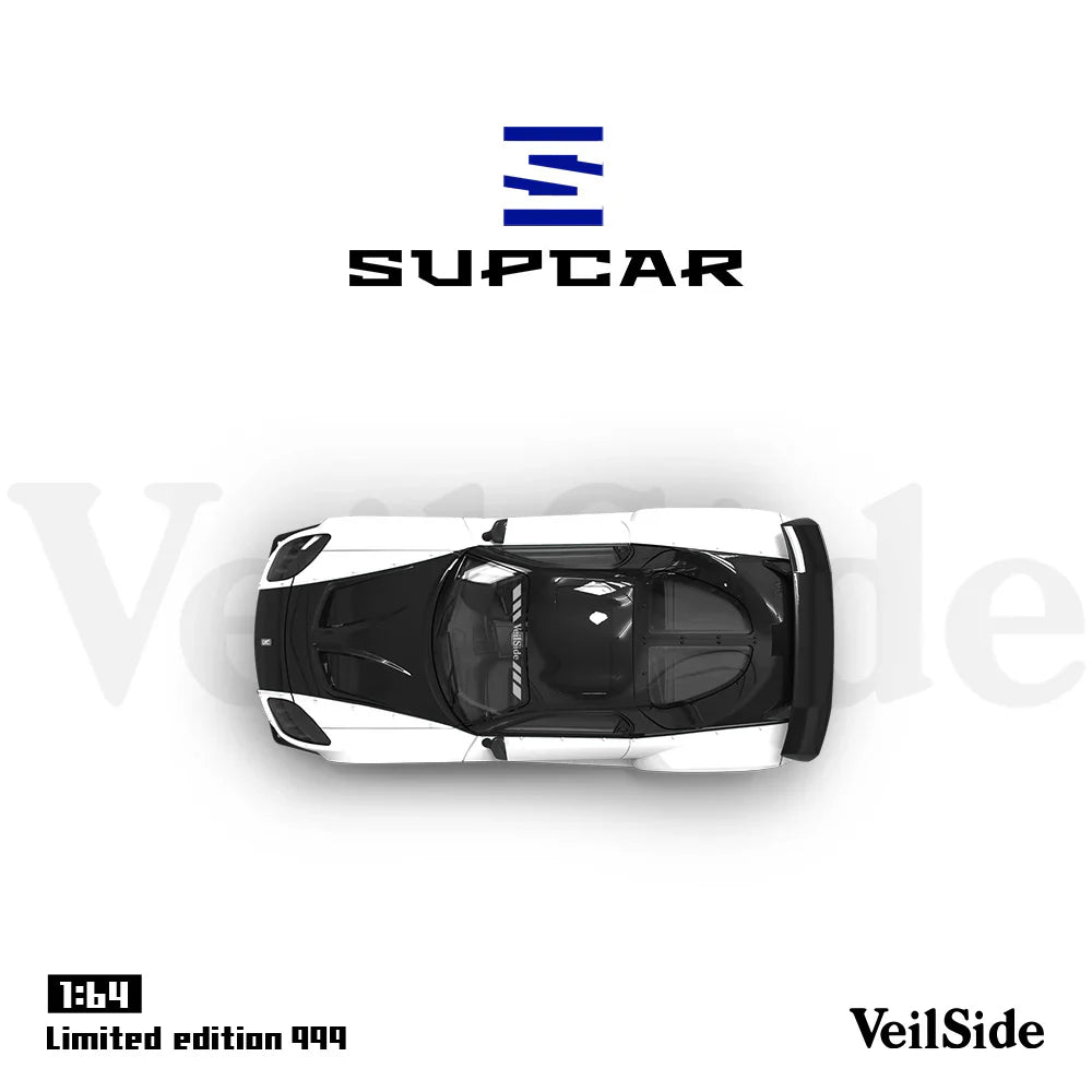PRE-ORDER Time Micro SC-RX-7 VeilSide 60 Limited Edition (999 Pieces), 1:64 Scale (White)