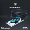 Premium scale diecast model car  – SupCar McLaren 720S alloy car model, 1:64 Scale (Bright Blue) Collectible