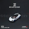 Premium scale diecast model car  – SupCar McLaren 720S alloy car model, 1:64 Scale (White) Collectible