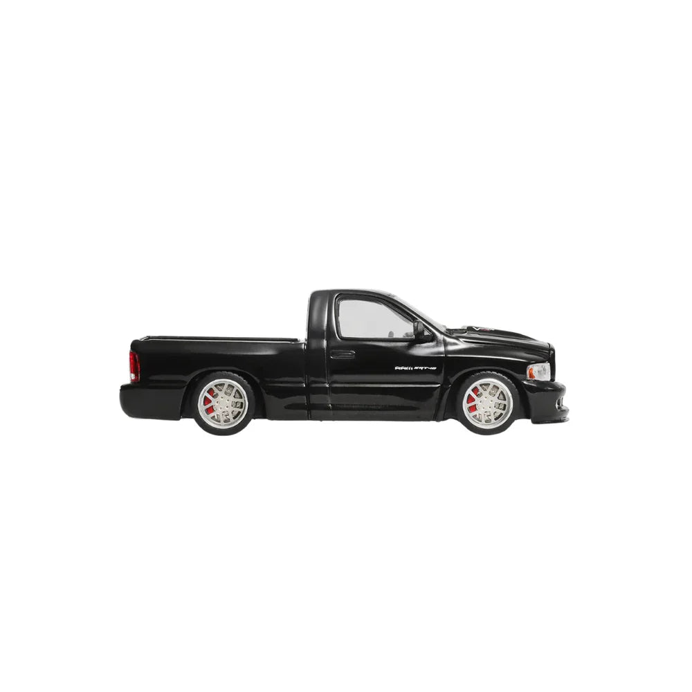 PRE-ORDER SHOOM64 Dodge Ram SRT-10 2003 Black 1:64 Scale Diecast Model