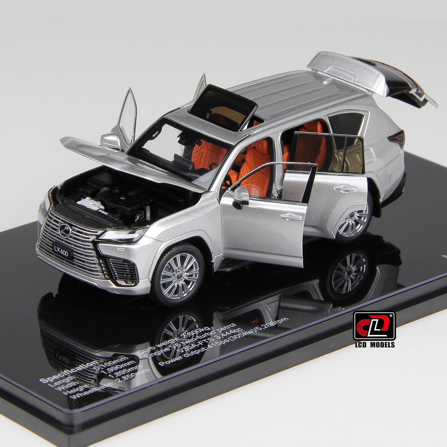 Lexus LX600 LCD Models | 1:43 Scale Diecast | Luxury SUV Collectible