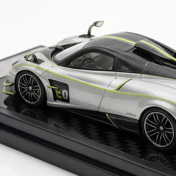 Pagani Zonda HP Barchetta Diecast | 1:64 Scale Model Car | Hypercar Collectible