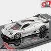 Pagani Huayra R Silver LCD Models | 1:43 Scale Diecast | Track Hypercar Collectible