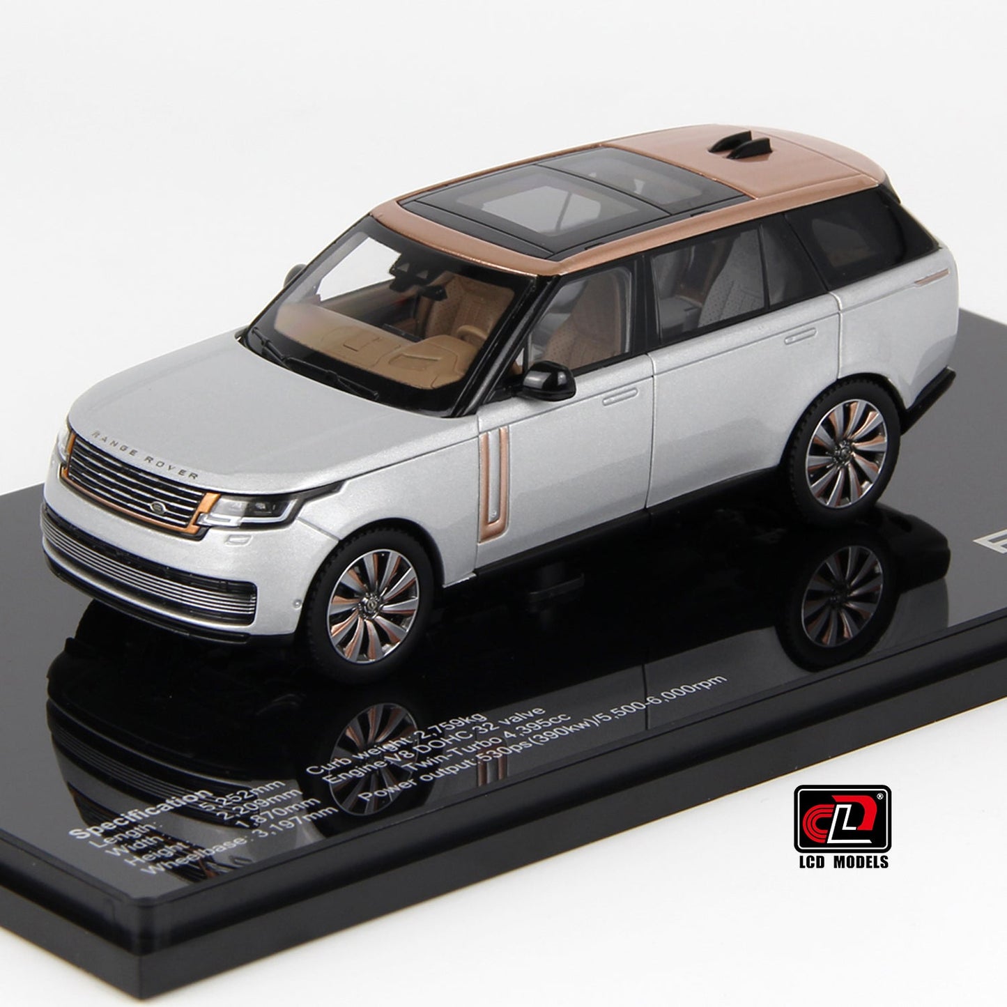 Range Rover SV Serenity LCD Models | 1:43 Scale Diecast | Luxury SUV Collectible