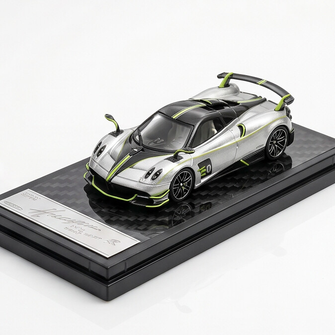Pagani Zonda HP Barchetta Diecast | 1:64 Scale Model Car | Hypercar Collectible