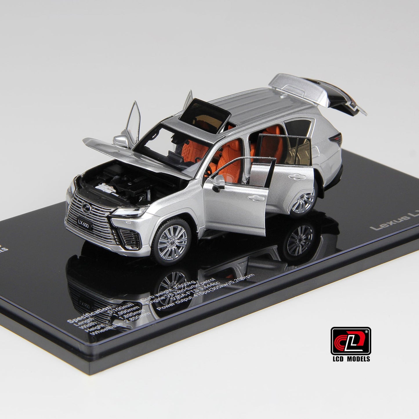 Lexus LX600 LCD Models | 1:43 Scale Diecast | Luxury SUV Collectible