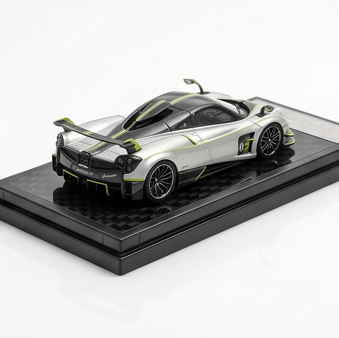 Pagani Zonda HP Barchetta Diecast | 1:64 Scale Model Car | Hypercar Collectible