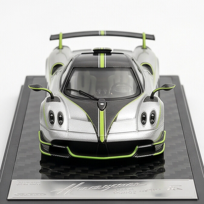 Pagani Zonda HP Barchetta Diecast | 1:64 Scale Model Car | Hypercar Collectible