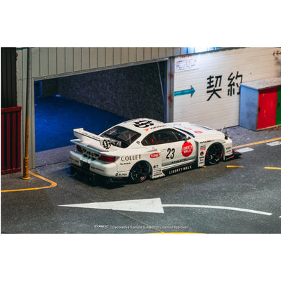 PRE-ORDER | LB-Super Silhouette Nissan Silvia (S15) Drift 2025 (Open Bonnet & Engine Compartment) 1:64 Scale by Tarmac Works