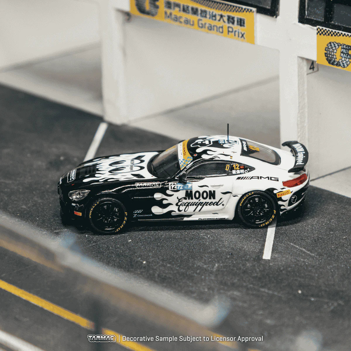 PRE-ORDER | Mercedes-AMG GT4 Greater Bay Area GT Cup (GT4) Macau 2025 FOK Wai Ming 1:64 Scale by Tarmac Works