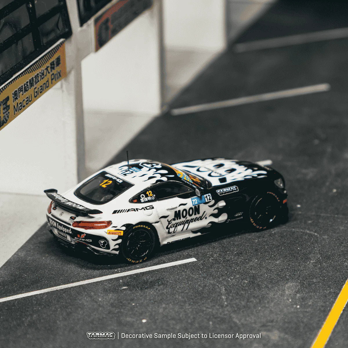 PRE-ORDER | Mercedes-AMG GT4 Greater Bay Area GT Cup (GT4) Macau 2025 FOK Wai Ming 1:64 Scale by Tarmac Works
