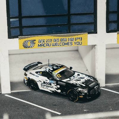 PRE-ORDER | Mercedes-AMG GT4 Greater Bay Area GT Cup (GT4) Macau 2025 FOK Wai Ming 1:64 Scale by Tarmac Works