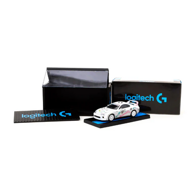 Tarmac Works Toyota Supra RZ Logitech G Aurora Hobby64 1:64 Scale Diecast Model