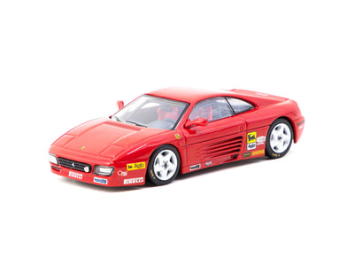 Tarmac Works Ferrari 348 Challenge Presentation Hobby64 1:64 Scale Diecast Model