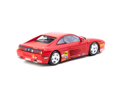 Tarmac Works Ferrari 348 Challenge Presentation Hobby64 1:64 Scale Diecast Model