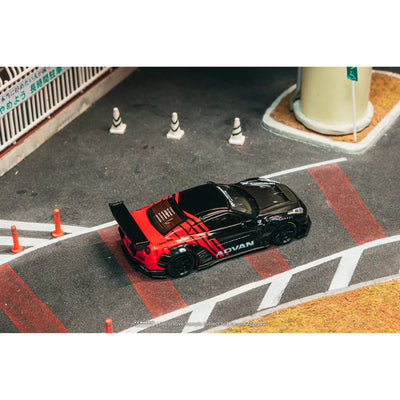 PRE-ORDER | LB Works Nissan GT-R Type 2 Advan 1:64 Scale by Tarmac Works
