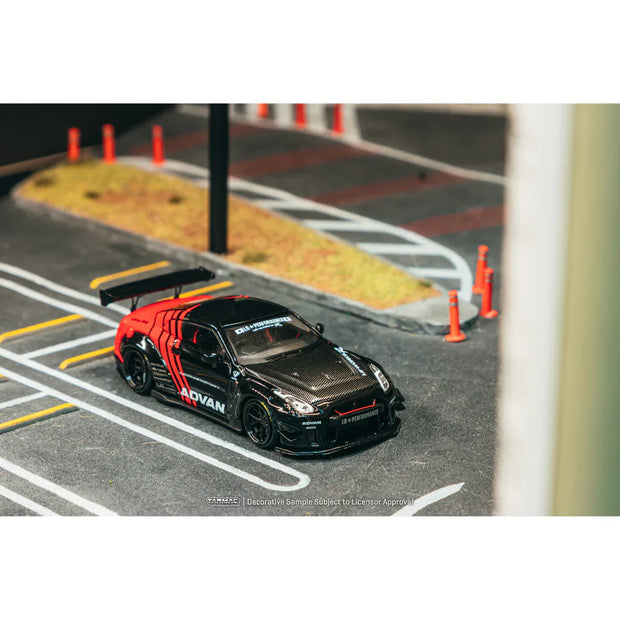 PRE-ORDER | LB Works Nissan GT-R Type 2 Advan 1:64 Scale by Tarmac Works