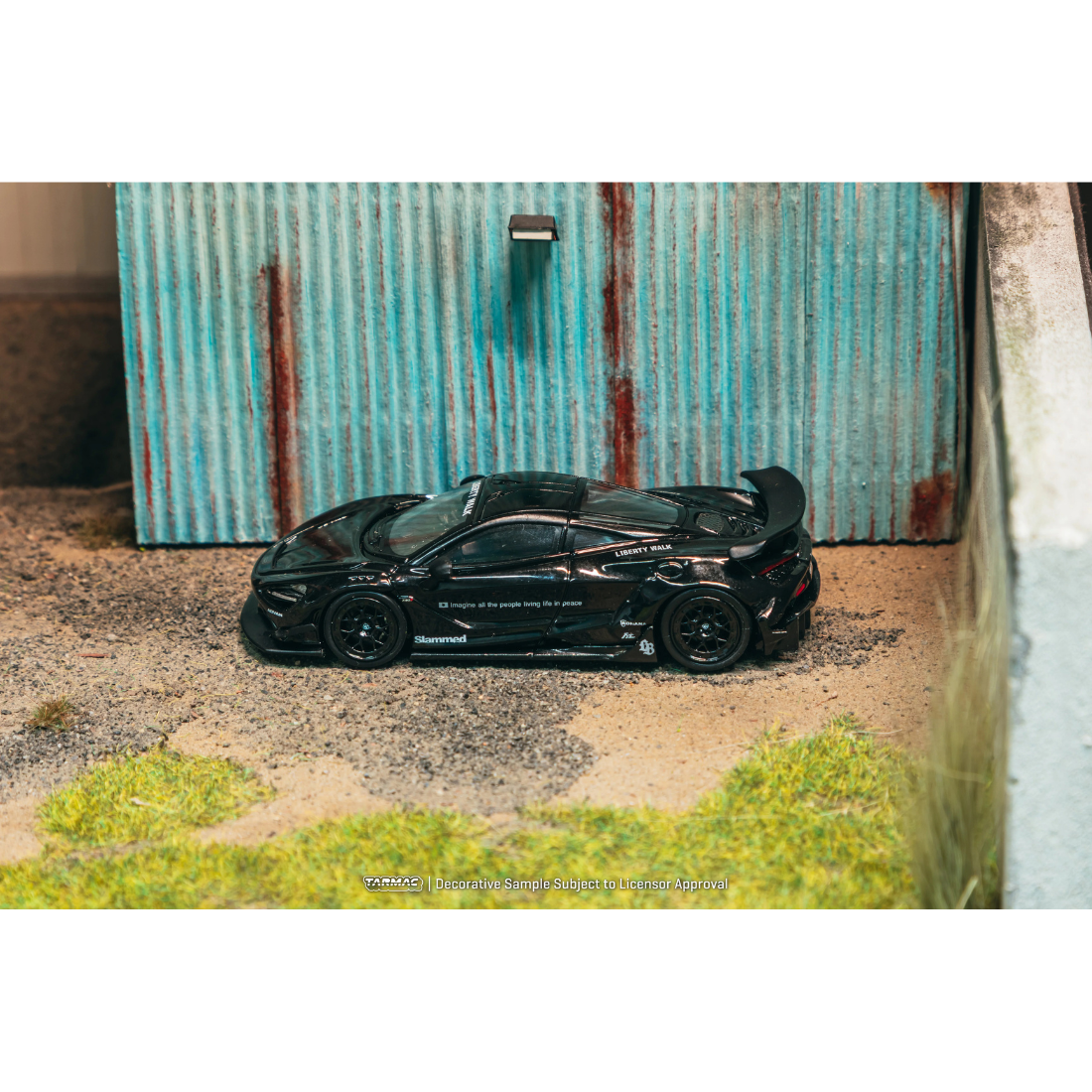 LB-WORKS 720S, 1:64 Scale (Black) - Tarmac Works