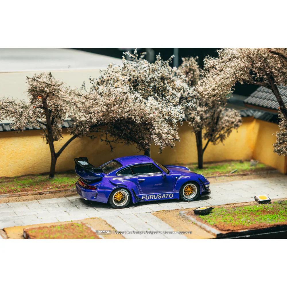PRE-ORDER | RWB 993 Furusato (Model Car + Trading Cards Combo Set) 1:64 Scale by Tarmac Works