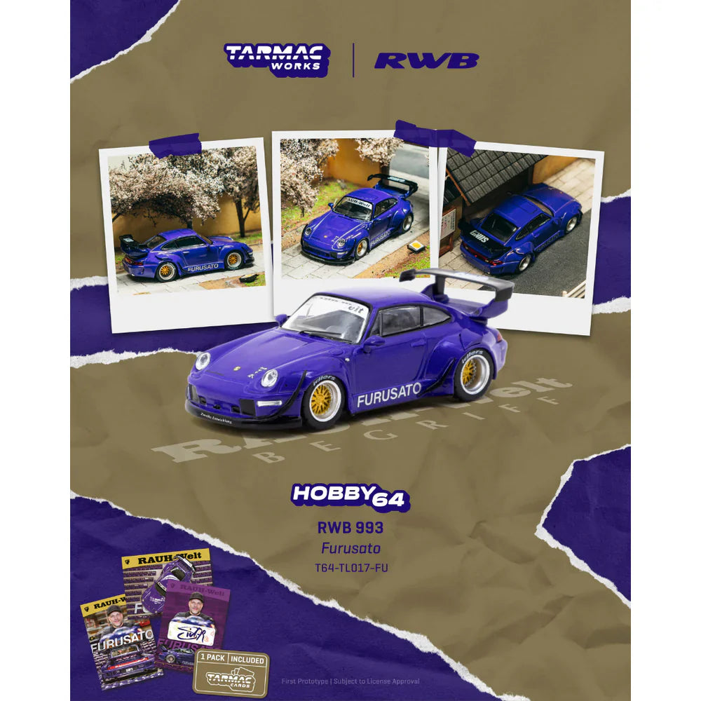PRE-ORDER | Honda Civic Type R FK8 NASA Western Endurance Racing Championship 2021 1:64 Scale by Tarmac Works