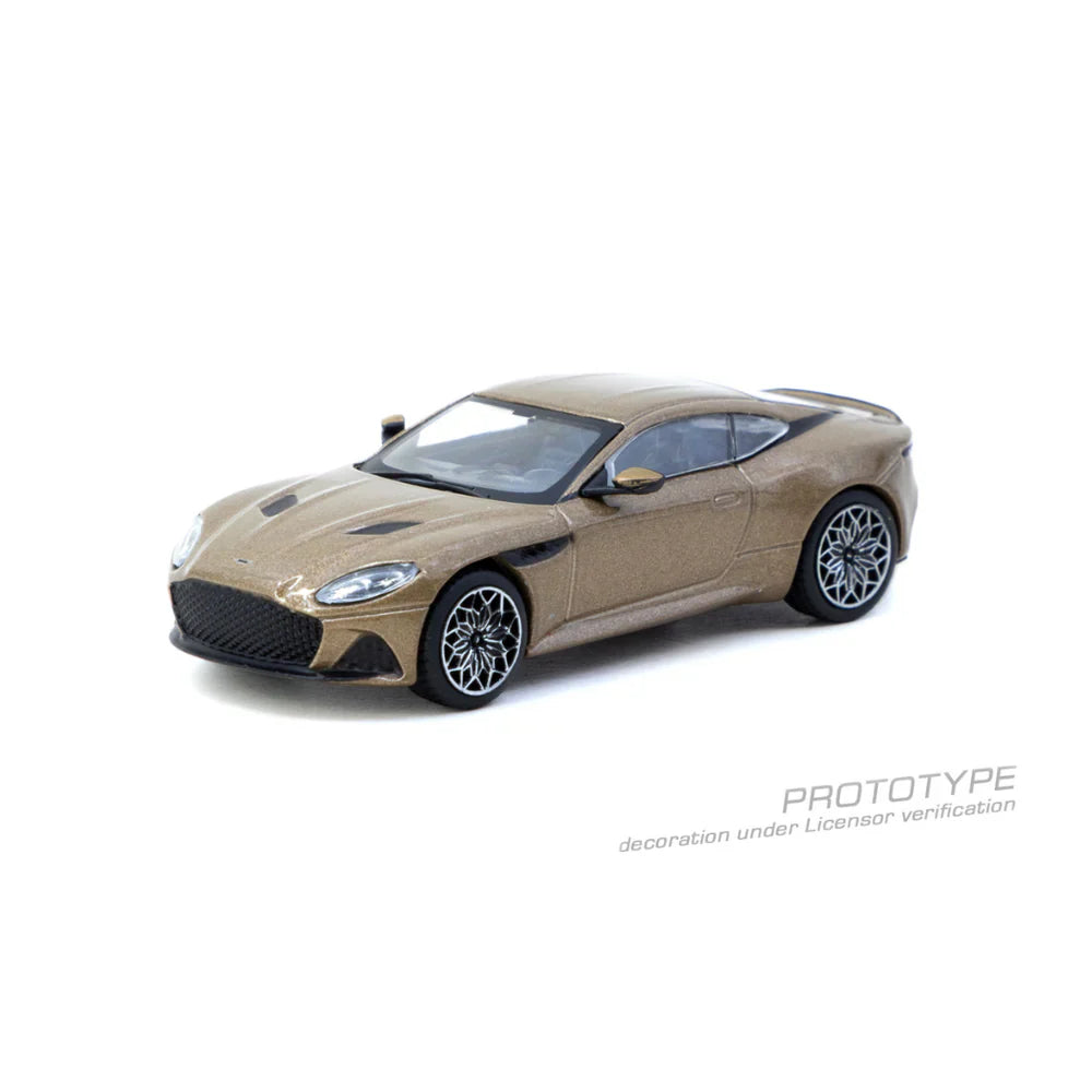 PRE-ORDER | Aston Martin DBS Superleggera (Chance of Chase Car) 1:64 Scale (Brown Metallic) by Tarmac Works