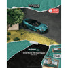PRE-ORDER Tarmac Works Aston Martin DBS Superleggera Chance of Chase Car, 1:64 Scale (Green Metallic)