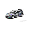 PRE-ORDER | HKS Toyota GR86 with Metal Oil Can Packaging 1:64 Scale (Grey) by Tarmac Works
