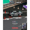 PRE-ORDER | HKS Toyota GR86 with Metal Oil Can Packaging 1:64 Scale (Grey) by Tarmac Works