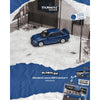 PRE-ORDER Tarmac Works Mitsubishi Lancer GSR Evolution II Chance of Chase Car, 1:64 Scale (Blue)