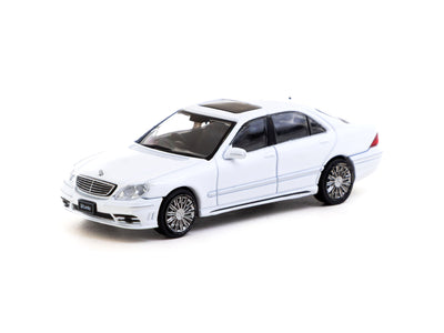 Tarmac Works Mercedes-Benz S-Class Wald Alabaster Global64 1:64 Scale Diecast Model