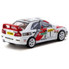 Tarmac Works Mitsubishi Lancer Evo IV Monte Carlo Rally 1997 #1 Global64 1:64 Diecast Model