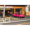 PRE-ORDER Tarmac Works Porsche 928 GTS Chance of Chase Car with Pop-Up Head-Lights, 1:64 Scale (Rubystone Red)