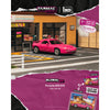 PRE-ORDER Tarmac Works Porsche 928 GTS Chance of Chase Car with Pop-Up Head-Lights, 1:64 Scale (Rubystone Red)