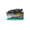 Tarmac Works Mercedes-AMG F1 W12 E Performance New York Demo Run Lewis Hamilton 2024 1:64 Scale Diecast Model