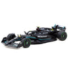 Tarmac Works X iXO Models GLOBAL64 Mercedes-AMG F1 W14 E Performance Monaco GP 2023 Lewis Hamilton 1:64 Diecast