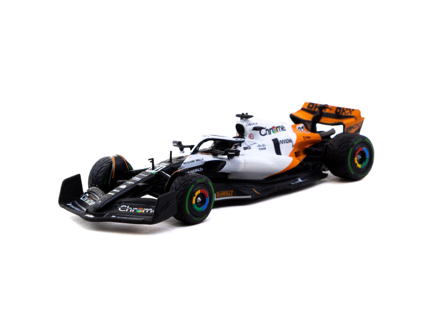 Tarmac Works McLaren MCL60 Monaco GP 2023 Oscar Piastri Global64 1:64 Diecast Model