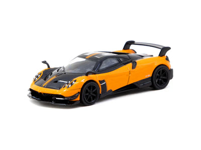 Tarmac Works Pagani Huayra BC Arancio Saint Tropez Global64 1:64 Scale Diecast Model