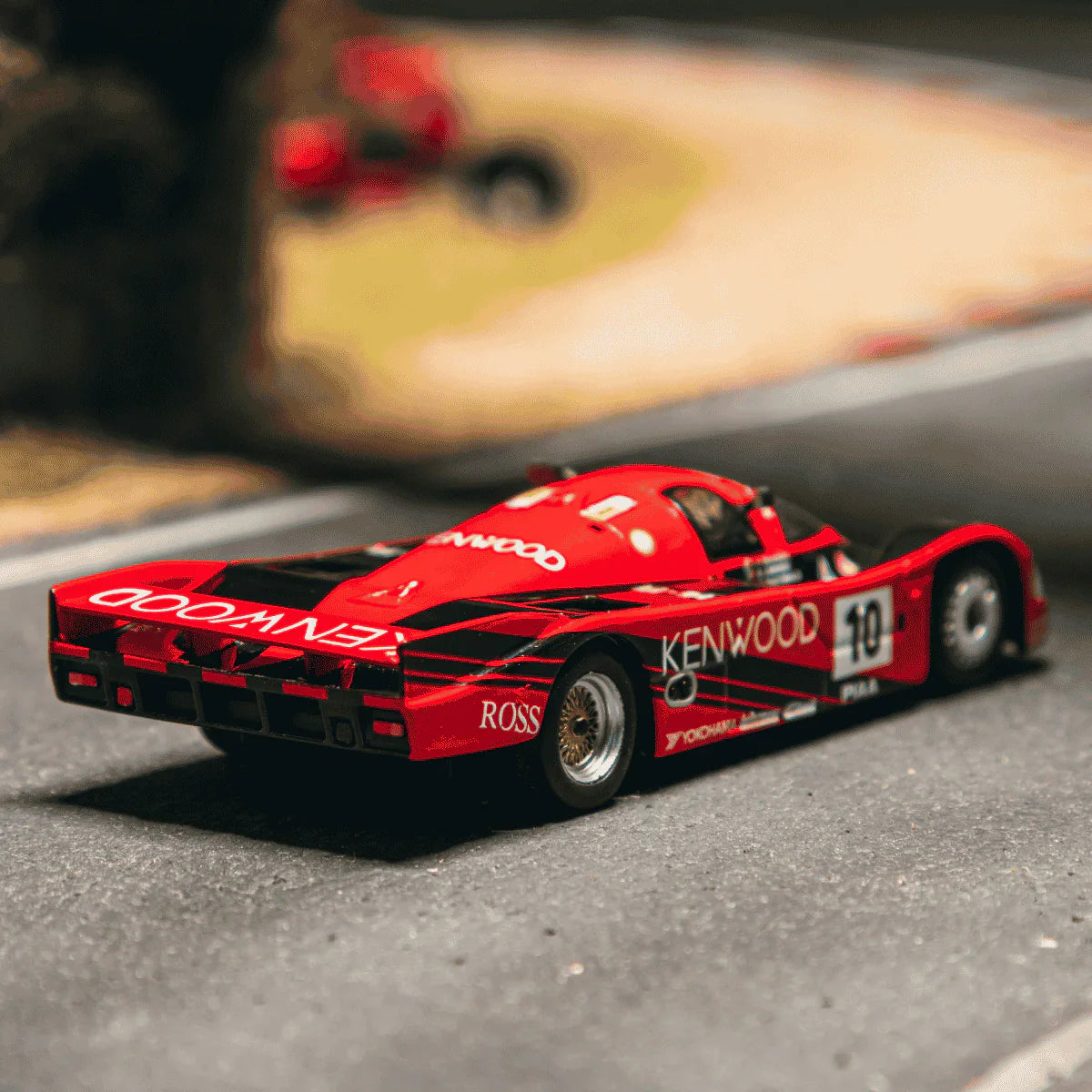 PRE-ORDER Tarmac Works Porsche 962C Le Mans 1989 #10 (Chance of Chase Car), 1:64 Scale