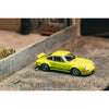 PRE-ORDER Tarmac Works Porsche 911 Carrera RS 2.7 Lightweight Chance of Chase Car, 1:64 Scale (Yellow)