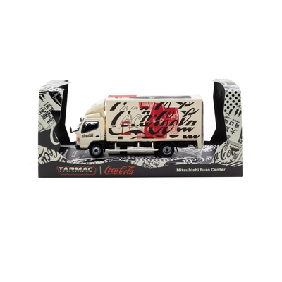 *PRE-ORDER* Mitsubishi Fuso Canter Truck COCA- COLA, 1:64 Scale - Tarmac Works