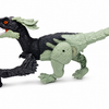 TC02 RC Fire Steel Dinosaur Toy – Green/Black